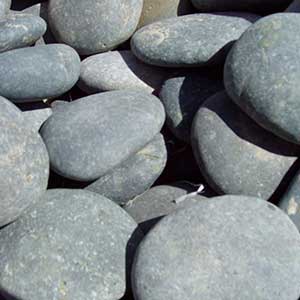 Black Mexican Beach Pebbles